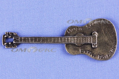 Декоративный элемент для творчества из металла "Гитара"  - купить в Йошкар-Оле. Цена: 19.99 руб.