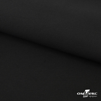 Ткань костюмная "Микела", 96%P 4%S, 255 г/м2 ш.150 см, цв-черный #1 - купить в Йошкар-Оле. Цена 345.40 руб.