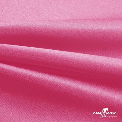 Поли креп-сатин 15-2215, 125 (+/-5) гр/м2, шир.150см, цвет розовый - купить в Йошкар-Оле. Цена 155.57 руб.