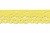 Тесьма кружевная 0621-1611, шир. 20 мм/уп. 20+/-1 м, цвет 017-жёлтый - купить в Йошкар-Оле. Цена: 435.84 руб.