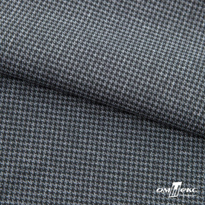 Ткань костюмная Пье-де-пуль 24013, 210 гр/м2, шир.150см, цвет чёрн/св.серый - купить в Йошкар-Оле. Цена 334.18 руб.
