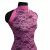 Кружевное полотно стрейч XD-WINE, 100 гр/м2, шир.150см, цвет розовый - купить в Йошкар-Оле. Цена 1 851.10 руб.