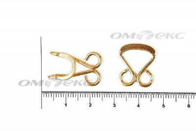 Крючки пришивные 20 мм цв.золото №3  - купить в Йошкар-Оле. Цена: 33.62 руб.