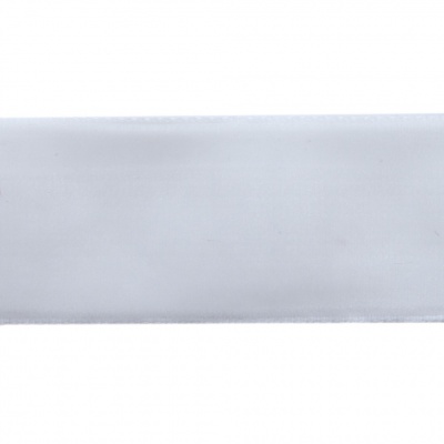 Лента бархатная нейлон, шир.25 мм, (упак. 45,7м), цв.01-белый - купить в Йошкар-Оле. Цена: 981.09 руб.