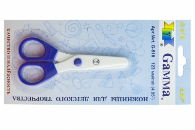 Ножницы G-510 детские 123 мм - купить в Йошкар-Оле. Цена: 137.45 руб.