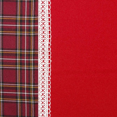 Ткань костюмная 21010 2023, 225 гр/м2, шир.150см, цвет красный - купить в Йошкар-Оле. Цена 390.73 руб.