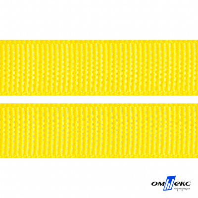 Репсовая лента 020, шир. 25 мм/уп. 50+/-1 м, цвет жёлтый - купить в Йошкар-Оле. Цена: 298.75 руб.