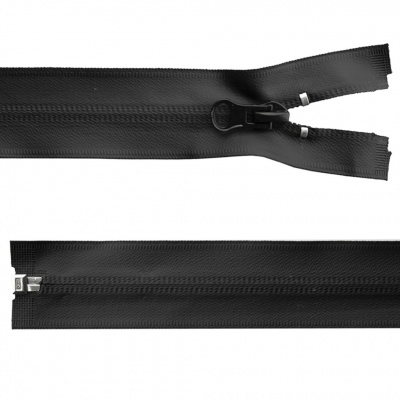 Молния водонепроницаемая PVC Т-7, 90 см, разъемная, цвет чёрный - купить в Йошкар-Оле. Цена: 61.18 руб.