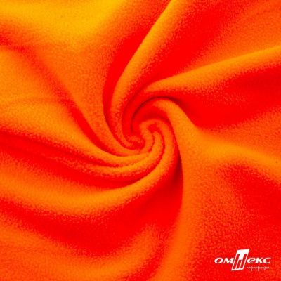 Флис DTY 240г/м2, люминесцентно-оранжевый, 150см (2,77 м/кг) - купить в Йошкар-Оле. Цена 640.46 руб.