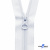 Спиральная молния Т5 501, 80 см, автомат, цвет белый - купить в Йошкар-Оле. Цена: 16.61 руб.