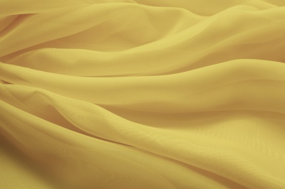 Портьерный капрон 12-0826, 47 гр/м2, шир.300см, цвет св.жёлтый - купить в Йошкар-Оле. Цена 137.27 руб.