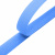 Липучка с покрытием ПВХ, 30% нейлон 70% пэ, шир. 25 мм (упак. 25 м), цв.078 - голубой - купить в Йошкар-Оле. Цена: 17.62 руб.