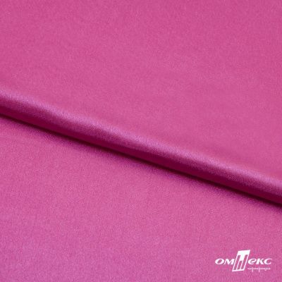 Поли креп-сатин 17-2627, 125 (+/-5) гр/м2, шир.150см, цвет розовый - купить в Йошкар-Оле. Цена 155.57 руб.