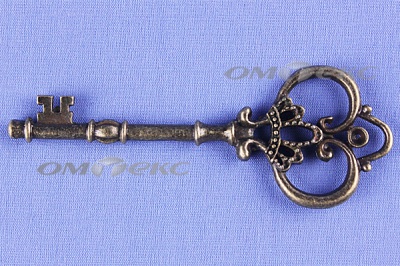 Декоративный элемент для творчества из металла "Ключ"8,5 см  - купить в Йошкар-Оле. Цена: 26.66 руб.