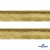 Кант атласный 136, шир. 12 мм (в упак. 65,8 м), цвет золото - купить в Йошкар-Оле. Цена: 433.08 руб.