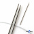 Спицы для вязания металлические d-2.5 мм круговые на тросике 53 см - купить в Йошкар-Оле. Цена: 53.90 руб.