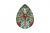"Кабошоны" - заготовка для рукоделия акриловая фигурная 13 х 18мм - купить в Йошкар-Оле. Цена: 7.32 руб.