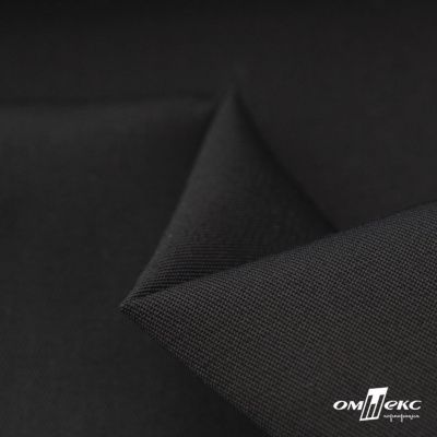 Ткань сорочечная Альто, 115 г/м2, 58% пэ,42% хл, окрашенный, шир.150 см, цв. чёрный  (арт.101) - купить в Йошкар-Оле. Цена 273.15 руб.