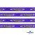 Тесьма отделочная (киперная) 10 мм, 100% хлопок,"THE SKATEBOARD CULIURE"(45 м) цв.121-32 -фиолет - купить в Йошкар-Оле. Цена: 850.62 руб.