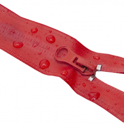 Молния водонепроницаемая PVC Т-7, 90 см, разъемная, цвет (820) красный - купить в Йошкар-Оле. Цена: 61.18 руб.
