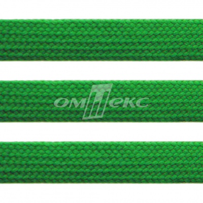 Шнур 15мм плоский (100+/-1м) №16 зеленый - купить в Йошкар-Оле. Цена: 10.32 руб.