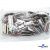 Крючки брючные 3 шипа ТН-03 144 шт. никель - купить в Йошкар-Оле. Цена: 407.04 руб.