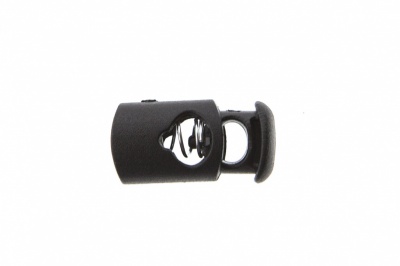 8021 Фиксатор пластиковый "Цилиндр", 20х10 мм, цвет чёрный - купить в Йошкар-Оле. Цена: 1.31 руб.