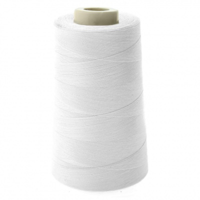Нитки швейные 40/2 В2, нам. 4 000 м, цвет белый - купить в Йошкар-Оле. Цена: 107.26 руб.