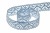 Тесьма кружевная 0621-1346А, шир. 13 мм/уп. 20+/-1 м, цвет 132-голубой - купить в Йошкар-Оле. Цена: 557.64 руб.