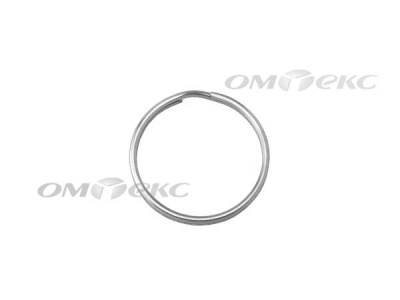 Кольцо металлическое d-20 мм, цв.-никель - купить в Йошкар-Оле. Цена: 3.19 руб.