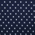 Креп стрейч Амузен, 85 г/м2, 19-3920 (т.синий)/белый крупный горох, шир.150 см - купить в Йошкар-Оле. Цена 220.50 руб.