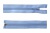 Спиральная молния Т5 351, 75 см, автомат, цвет св.голубой - купить в Йошкар-Оле. Цена: 16.28 руб.