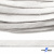 Шнур плетеный d-8 мм плоский, 70% хлопок 30% полиэстер, уп.85+/-1 м, цв.1018-белый - купить в Йошкар-Оле. Цена: 735 руб.