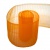 Лента капроновая "Гофре", шир. 110 мм/уп. 50 м, цвет оранжевый - купить в Йошкар-Оле. Цена: 26.93 руб.