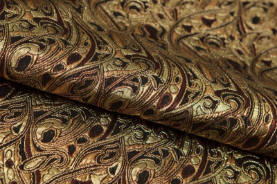 Ткань костюмная жаккард, 135 гр/м2, шир.150см, цвет бордо№17 - купить в Йошкар-Оле. Цена 441.94 руб.