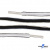 Шнурки #4-27, круглые 130 см, двухцветные (черно/белый) - купить в Йошкар-Оле. Цена: 47.04 руб.
