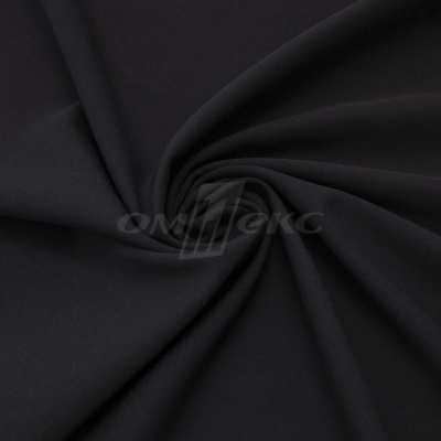 Ткань костюмная "Меган", 78%P 18%R 4%S, 205 г/м2 ш.150 см, цв-черный (Black) - купить в Йошкар-Оле. Цена 392.32 руб.