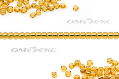 Бисер (SL) 11/0 ( упак.100 гр) цв.22 - золото - купить в Йошкар-Оле. Цена: 53.34 руб.