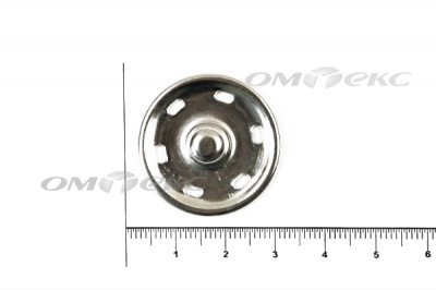 Кнопки пришивные 30 мм никель - купить в Йошкар-Оле. Цена: 18.68 руб.