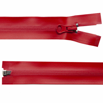 Молния водонепроницаемая PVC Т-7, 60 см, разъемная, цвет (820) красный - купить в Йошкар-Оле. Цена: 49.39 руб.
