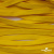 Шнур плетеный (плоский) d-12 мм, (уп.90+/-1м), 100% полиэстер, цв.269 - жёлтый - купить в Йошкар-Оле. Цена: 8.62 руб.