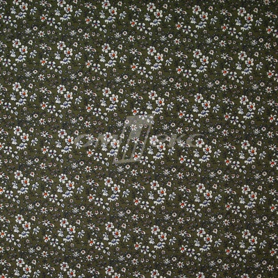 Плательная ткань "Фламенко" 11.2, 80 гр/м2, шир.150 см, принт растительный - купить в Йошкар-Оле. Цена 259.21 руб.