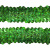 Тесьма с пайетками D4, шир. 30 мм/уп. 25+/-1 м, цвет зелёный - купить в Йошкар-Оле. Цена: 1 087.39 руб.