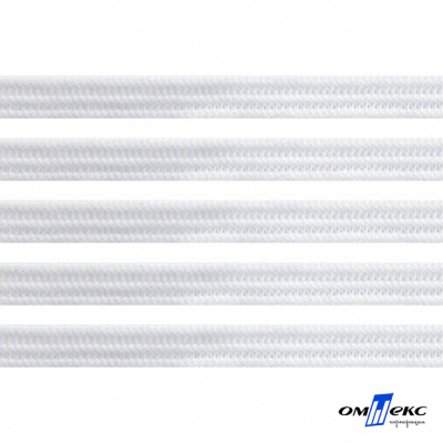 Резинка 4 мм (200+/-1 м) 400 гр/м2 белая бобина "ОМТЕКС" - купить в Йошкар-Оле. Цена: 1.76 руб.