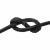 Шнур вощеный 1мм (упак.50 +/-1 ярд) цв.-черный - купить в Йошкар-Оле. Цена: 175.11 руб.