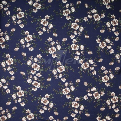 Плательная ткань "Фламенко" 3.2, 80 гр/м2, шир.150 см, принт растительный - купить в Йошкар-Оле. Цена 239.03 руб.