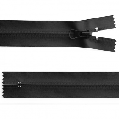 Молния водонепроницаемая PVC Т-7, 20 см, неразъемная, цвет чёрный - купить в Йошкар-Оле. Цена: 21.56 руб.