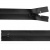 Молния водонепроницаемая PVC Т-7, 20 см, неразъемная, цвет чёрный - купить в Йошкар-Оле. Цена: 21.56 руб.