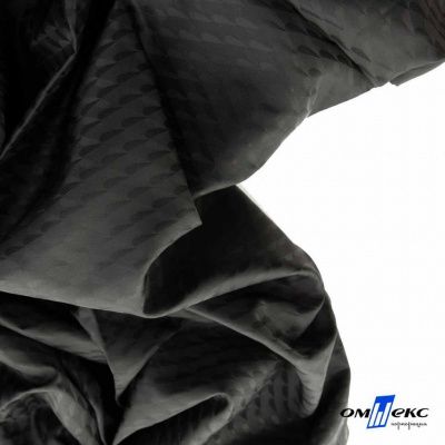 Ткань подкладочная Жаккард PV2416932, 93г/м2, 145 см,черный - купить в Йошкар-Оле. Цена 241.46 руб.