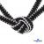 Шнурки #108-4, плоские 130 см, цв.-чёрно/белый - купить в Йошкар-Оле. Цена: 47.52 руб.
